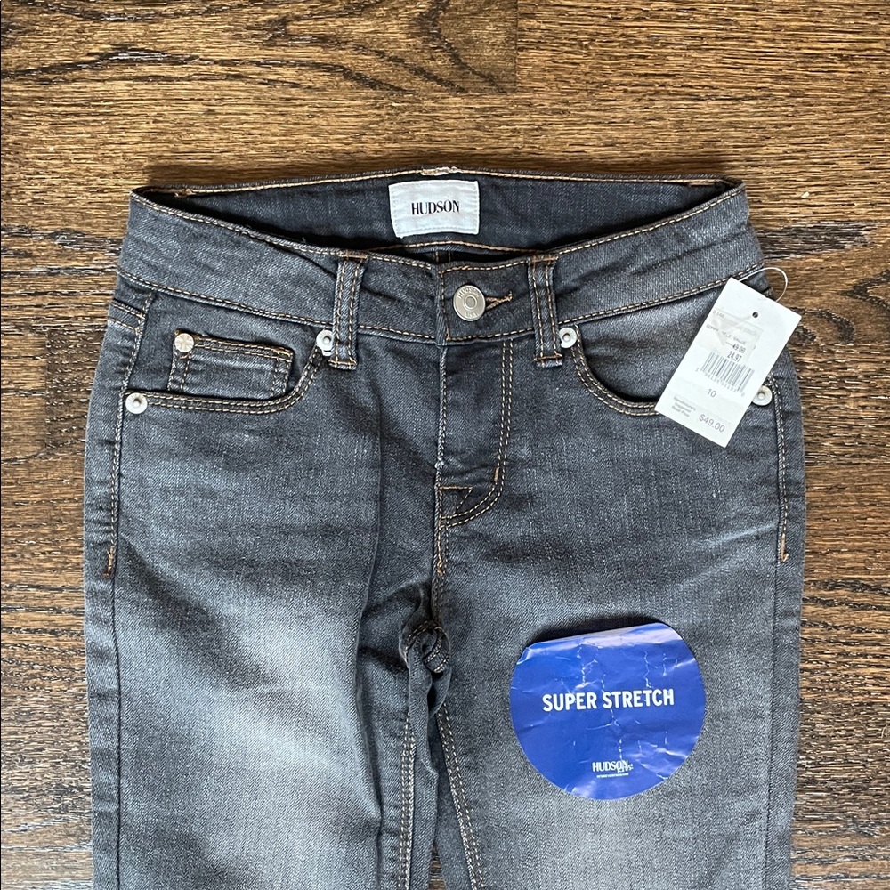 Hudson Kids Gray Denim Skinny Jeans (10) - NWT